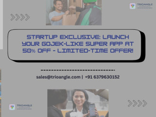 Startup Exclusive: Launch Your Gojek-Like Super App at 50% OFF Limited-Time Offer!